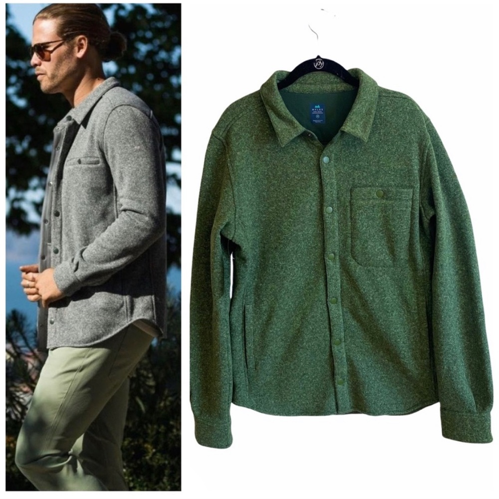 EUC Myles Makes Moves Farallon fleece jacket